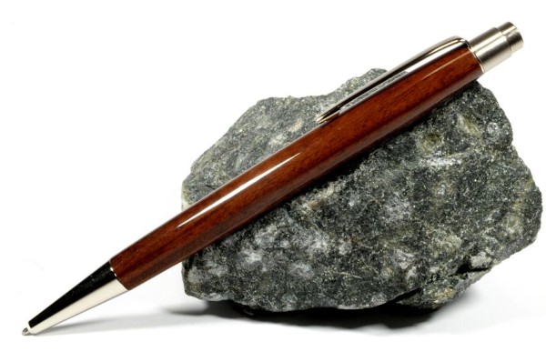 Berlin Kugelschreiber aus Holz - Santos Palisander
